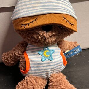 Dan Dee Sleepy Caps Little Plush Tommy Teddy‎ Bear 15" Cuddly Toy Stuffed